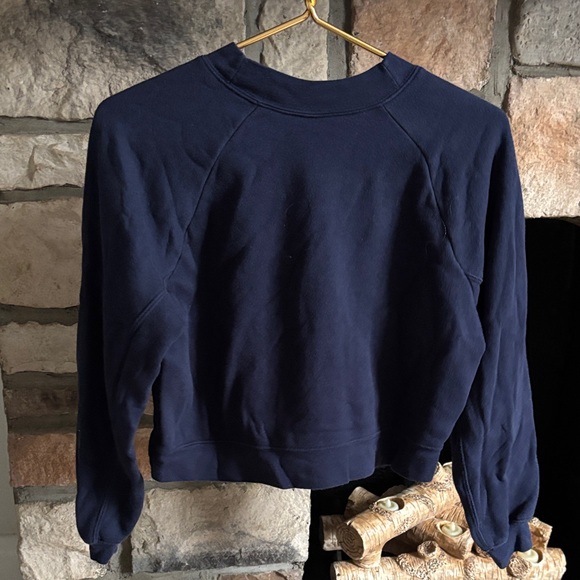 Pure Barre Navy Blue Sweatshirt - Picture 3 of 3